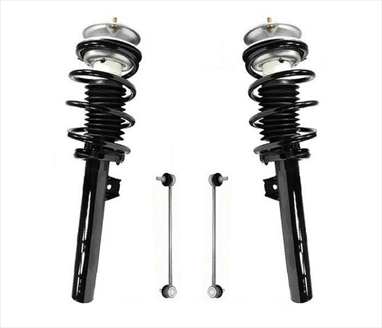 Frt Complete Struts & Sway Bar Links For 01-02 325Xi 330Xi ALL WHEEL DRIVE