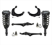 Front Complete Strut Upper Lower Control Arms Ball Joints For Honda Accord 98-02