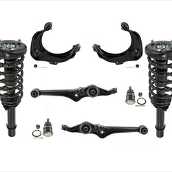 Front Complete Strut Upper Lower Control Arms Ball Joints For Honda Accord 98-02
