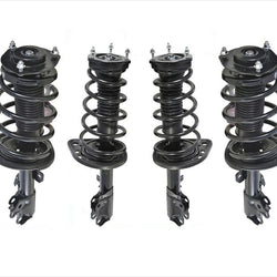 Front & Rear Complete Coil Spring Struts for Toyota Camry 3.5L V6 SE Model 07-11