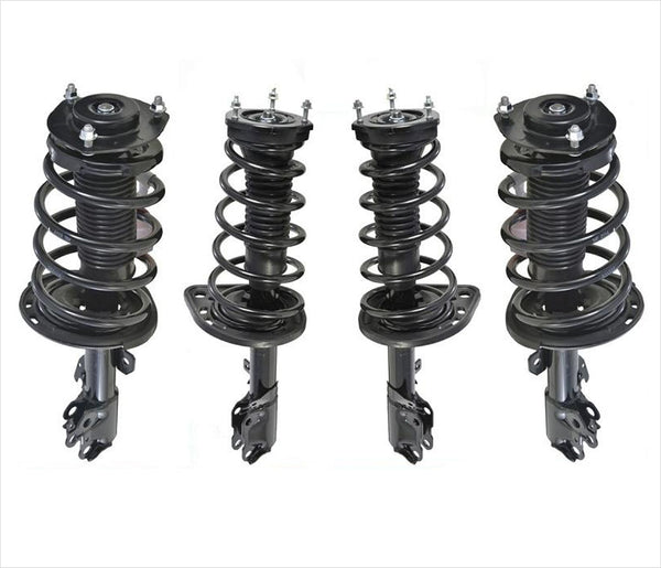 Puntales de resorte helicoidales completos delanteros y traseros para Toyota Camry 3.5L V6 SE modelo 07-11