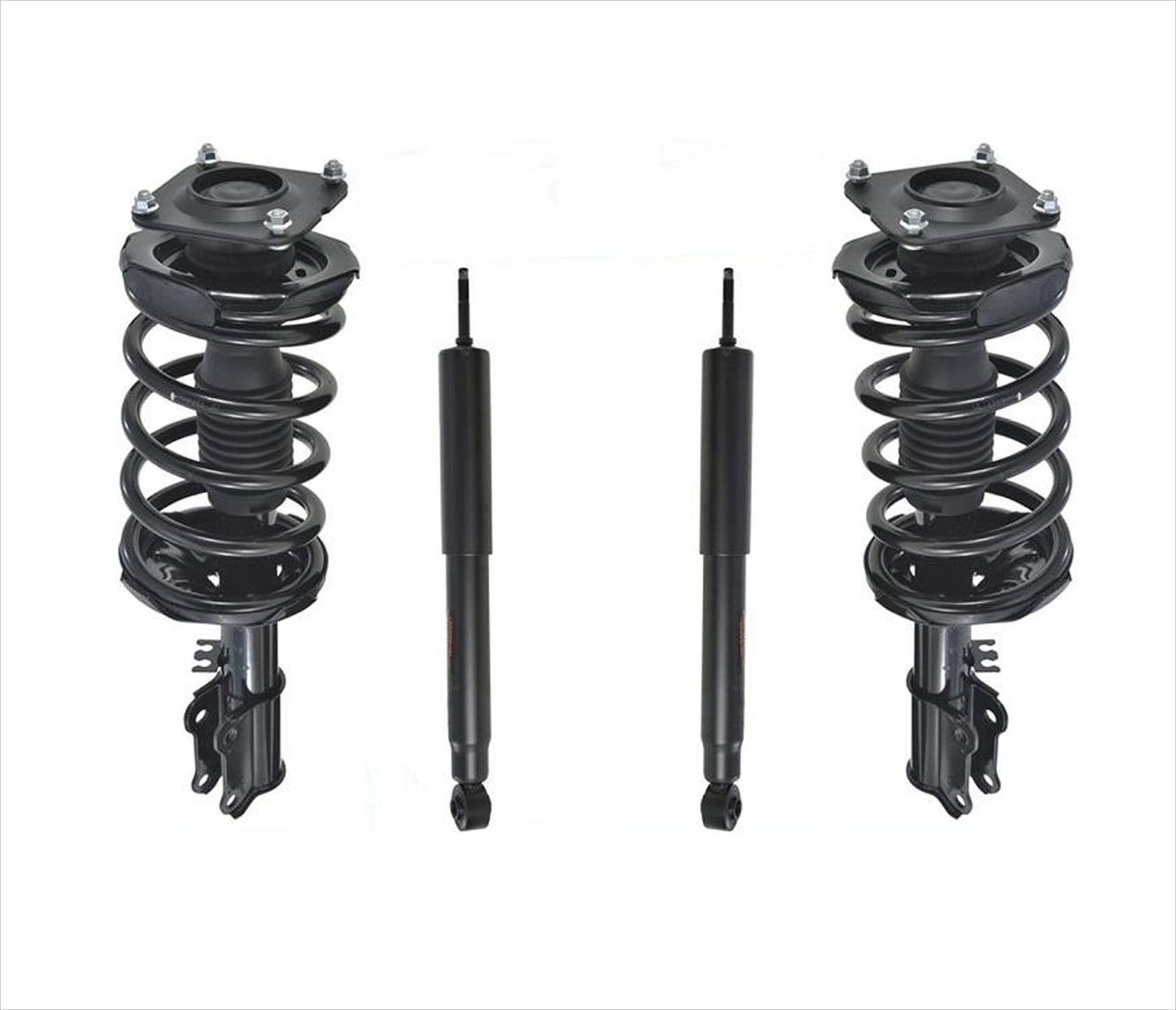 Front Left & Right Quick Strut Assembly & Rear Shocks For 02-05 Kia Sedona