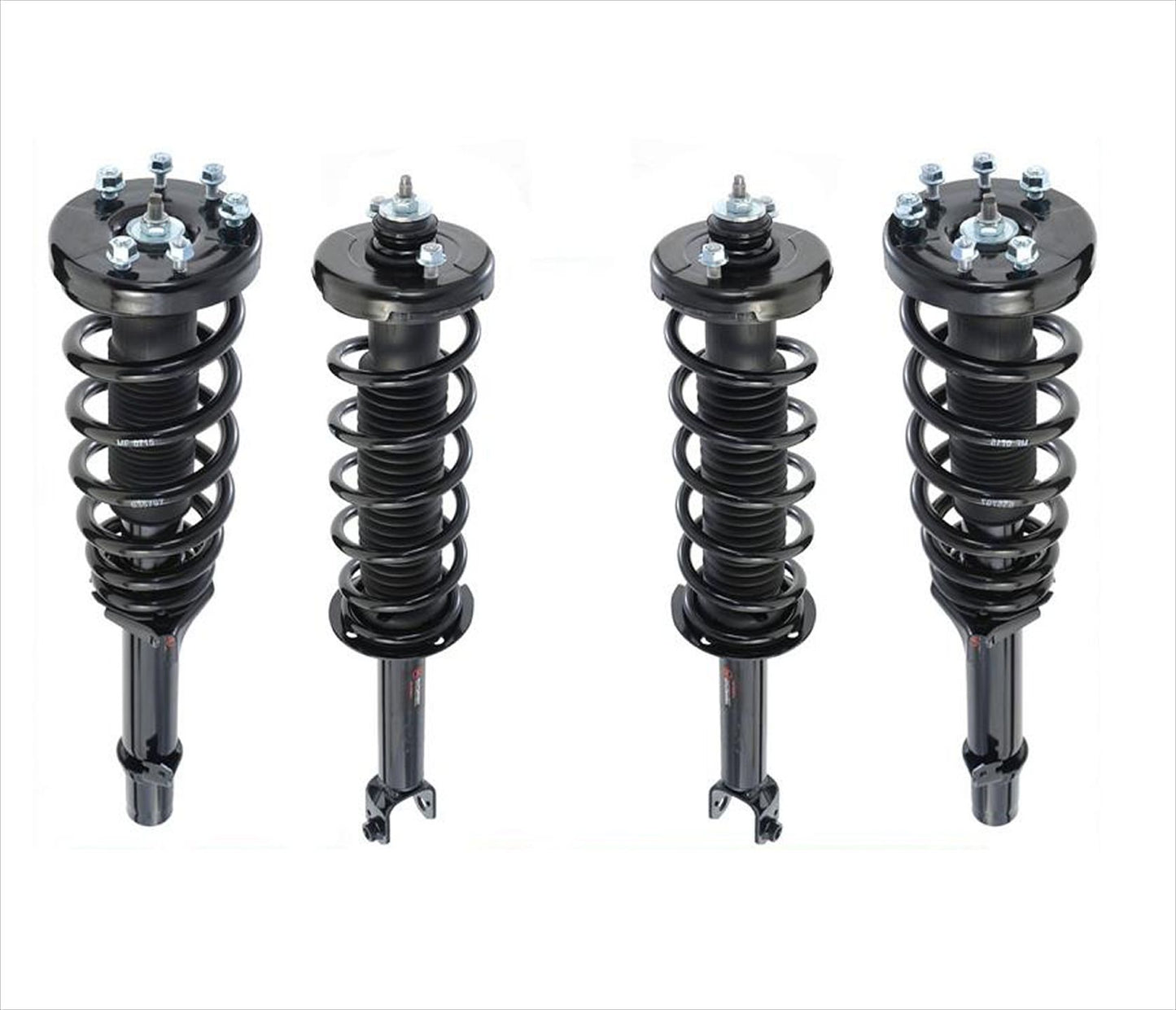 Front & Rear Complete Strut Assembly For Honda Accord 2.4L Coupe & Sedan