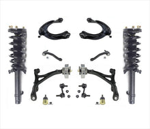 Front Struts Lower & Upper Arms Ball Joints 12 Pcs Kit for Acura TL SH-AWD 09-14