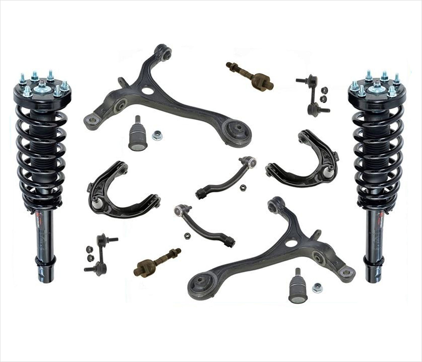 Puntales delanteros brazos de control superiores e inferiores BJ tirantes y enlaces para Acura TL 04-06