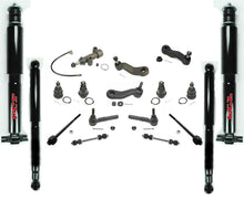 Varilla de amarre de bola de brazo Pitman para GMC Silverado 1500 tracción trasera 99-06 18 piezas