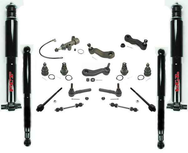 Idler Pitman Arm Ball Tie Rod For GMC Silverado 1500 Rear Wheel Drive 99-06 18pc