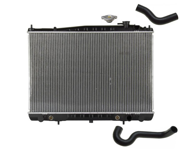 New Radiator W Hoses & Cap for Nissan Xterra 3.3L Natural 2000-2004 21460-4S100