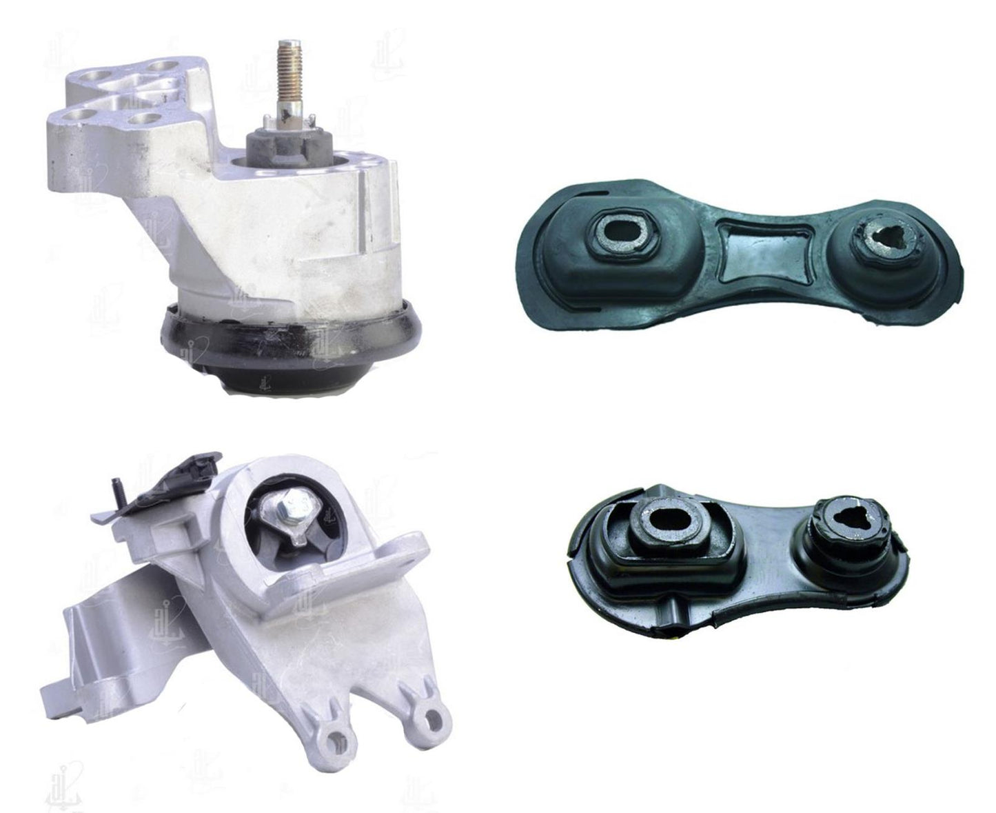 Engine Motor Mounts & Torque Strut for 13-17 Ford Explorer Turbo 3.5L Engine 4p