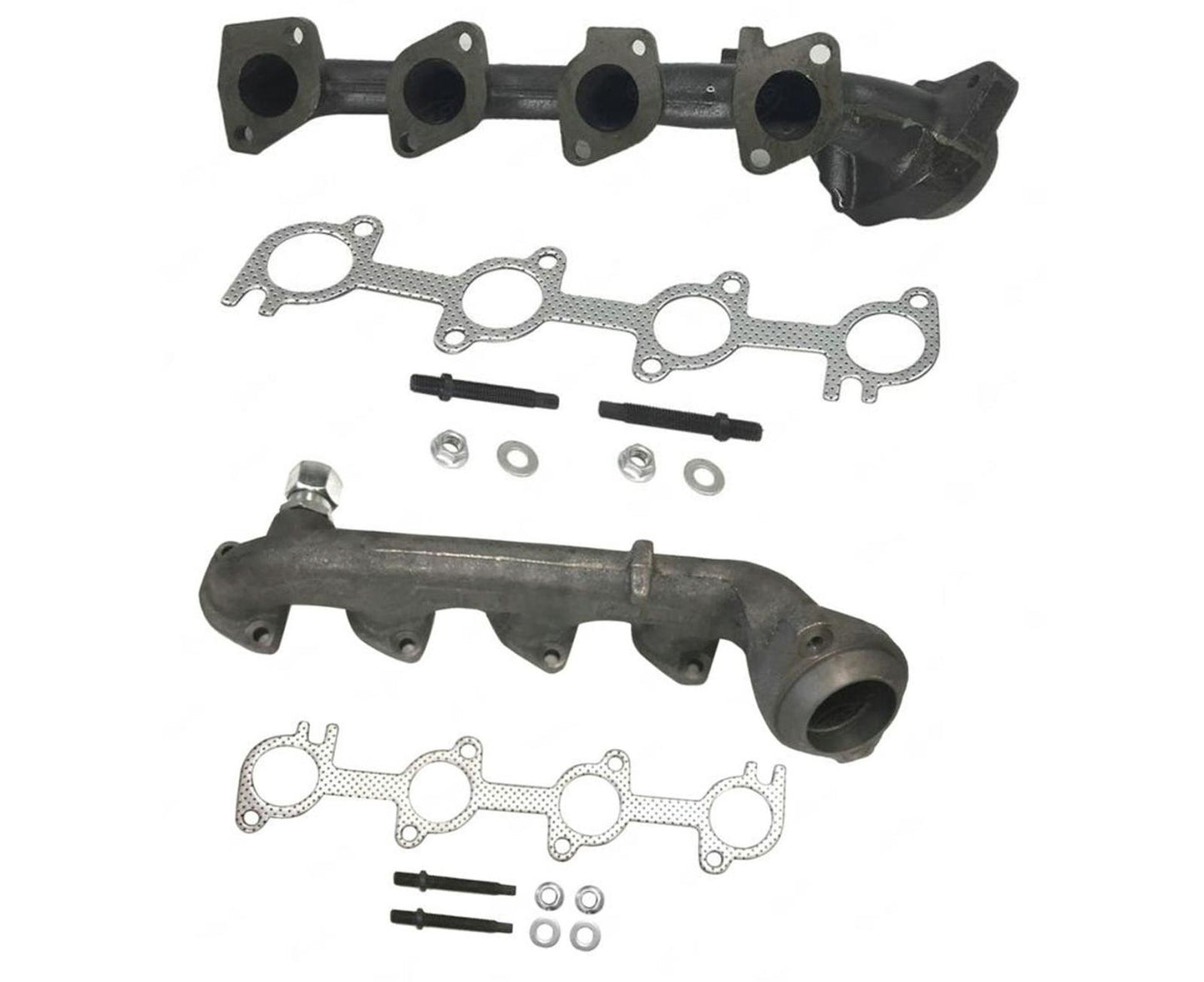 Exhaust Manifolds Left & Right W/ Gaskets For Ford F-250 2000 2003 2004 5.4L V8