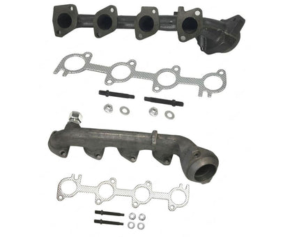 Exhaust Manifolds Left & Right W/ Gaskets For Ford F-250 2000 2003 2004 5.4L V8
