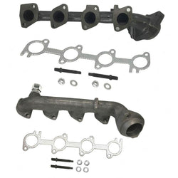 Exhaust Manifolds Left & Right W/ Gaskets For Ford F-250 2000 2003 2004 5.4L V8