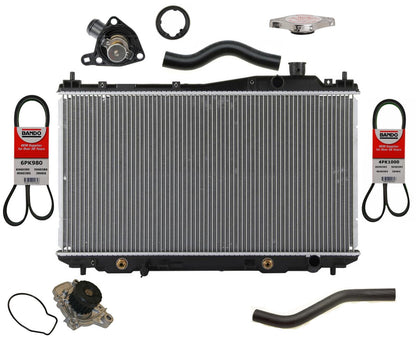 Kit de radiador para Honda Civic 1,7 aire acondicionado Trans automático 01-05 19010PLC901