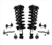Front Complete Struts Ball Joints Tie Rods Links For Armada 05-15 4 WHEEL DRIVE