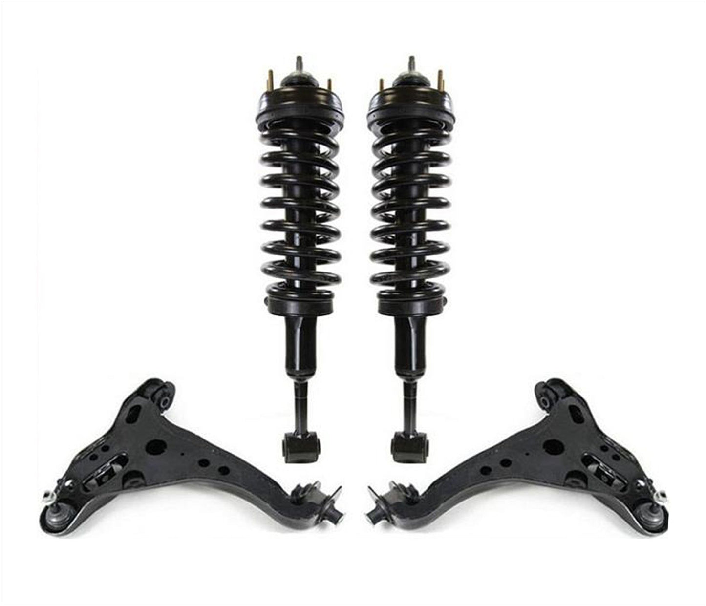 2/100% nuevo para tracción en las 4 ruedas 07-10 brazos de control Sport Trac puntales de bobina completos