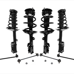 8Pc Complete Struts for Toyota Highlander 01-03 Front Wheel Drive 4 Speed Auto