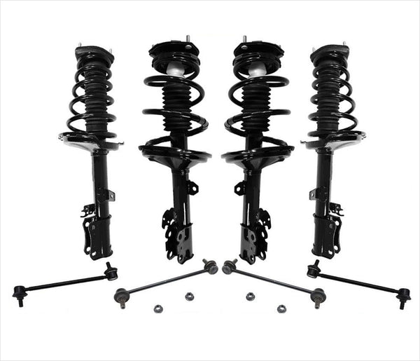 Puntales completos de 8 piezas para Toyota Highlander 01-03 tracción delantera 4 velocidades Auto