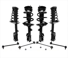 Puntales completos de 8 piezas para Toyota Highlander 04-07 tracción delantera 4 velocidades Auto