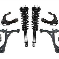Complete Strut & Coil Spring Assem Control Arm Tie Rods For Acura TSX 8Pc 04-08