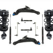 Front Complete Struts & Shocks Control Arms Tie Rods & Links For Sienna 07-10