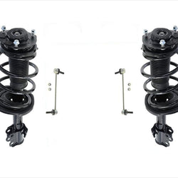 Front Struts Assembly & Front Sway Bar Links For Toyota Sienna 07-10 7 Passenger