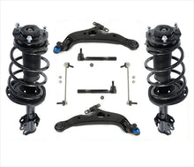 Front Struts Control Arms W/ Ball Joints Tie Rods & Links For Sienna 07-10