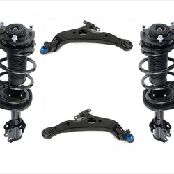 Front Complete Struts Control Arms W/ Ball Joints For Toyota Sienna 2007-2010