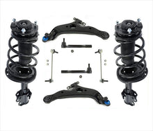 Front Complete Struts Control Arms W/ Bj Tie Rods & Links For Sienna 2007-2010