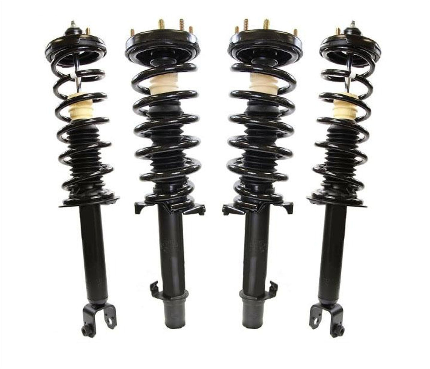 Front & Rear Complete Struts For Acura TSX 2009-14 Sedan Automatic Transmission