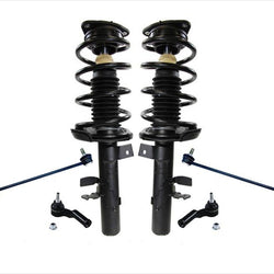 Complete Coil Spring Strut Tir Rods Sway for 12-13 Focus 6Pc No Hybrid No Turbo