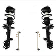 Fits 09-13 Toyota Corolla Built In Japan Front Complete Struts & Sway Bar Links