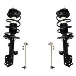 Fits 09-13 Toyota Corolla Built In Japan Front Complete Struts & Sway Bar Links