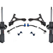 Brazos de control de puntales delanteros, rótulas, varillas de amarre para Honda Civic SI 2.0L 06-11