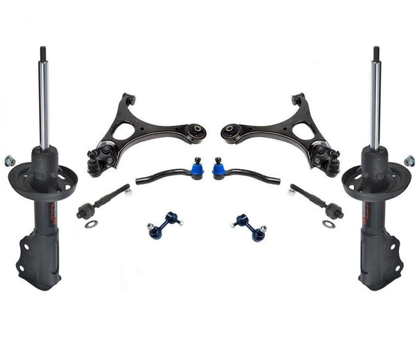 Brazos de control de puntales delanteros, rótulas, varillas de amarre para Honda Civic SI 2.0L 06-11