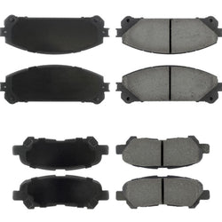 Fits 2008-2013 Toyota Highlander Front & Rear Ceramic Brake Pads