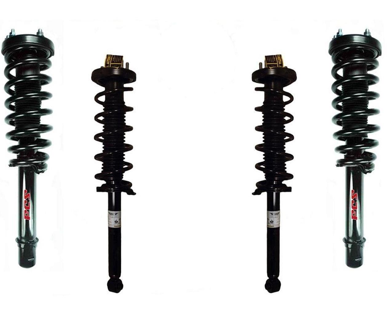 Fits 2004-2008 Acura TL 3.2L Engine Only Front & Rear Complete Strut Assembly