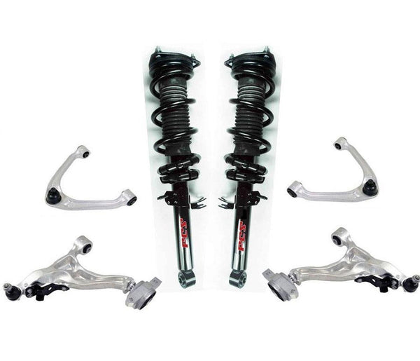 Front Struts & Control Arms for Infiniti G37 4 Door Sedan Rear Wheel Drive 09-10
