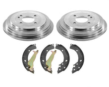 Rear Brake Drums & Brake Shoes For Hyundai Accent SE 2013 2014 2015 2016 2019