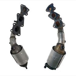 2- 100% New Front Manifold Converters for KIA Sorento 07-09 3.3L 3.8L USA