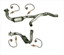 Engine Y Pipe W/ Dual Catalytic Converters O2 Sensors for Jeep Liberty 3.7 08-13