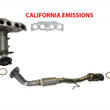 Front & Rear Converters For Toyota Camry 03-05 2.4L W/ California Emissions