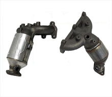 2 convertidor catalítico de colector delantero y trasero para 2.7L 07-09 Santa Fe 2.7 SOLAMENTE