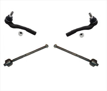 Se adapta a Mercedes 02-07 C230 tracción trasera W203 C209 extremos de barra de acoplamiento 4 piezas