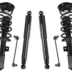 Front Complete Coil Spring Struts for 16-17 GMC Terrain With 17