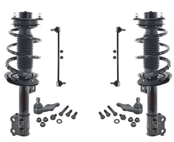 Puntales de tracción delantera para suspensión no deportiva Hyunda Sonata hasta el 22/07/2010 6 piezas