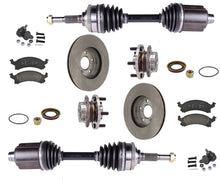 Hub & Bearing CV Drive Axle Shaft for Automatic Transmiss 02-05 GM Cavalier 9pc