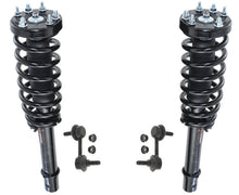 For 04-08 Acura TL 3.2L Front Complete Spring & Strut Assembly + Sway Bar Links