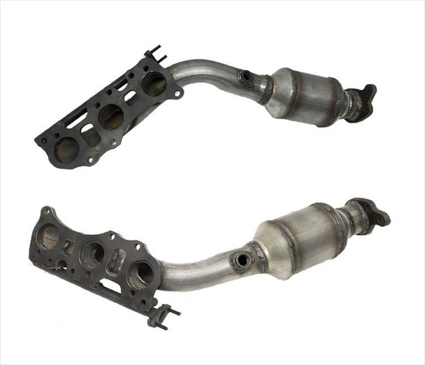Made USA (2) Front Upper Catalytic Converters for Toyota Tacoma 4.0L 2012-2015