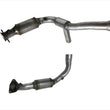 Made USA New Direct Catalytic Converters Eng Y Pipe for 09 Silverado Hybrid 6.0