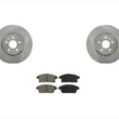 Fits For 2013-2019 Buick Encore 1.4L Front Disc Brake Rotors & Ceramic Pads